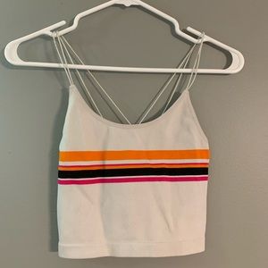 Cropped tank top, fits medium and small